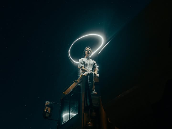 May be an image of 1 person