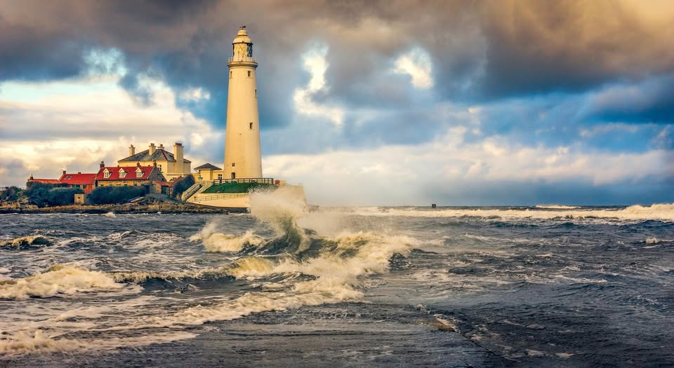 May be an image of tornado, nature and water