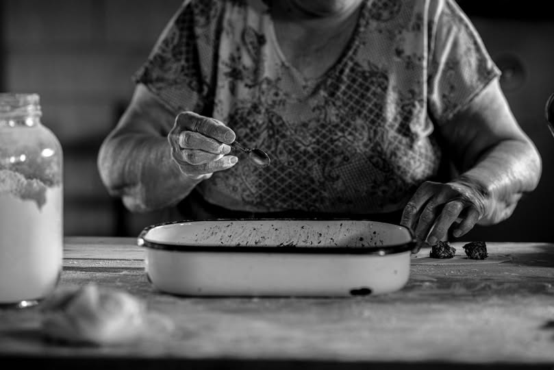 May be a black-and-white image of 1 person